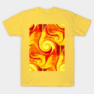 AUTUMN Colors Abstract T-Shirt